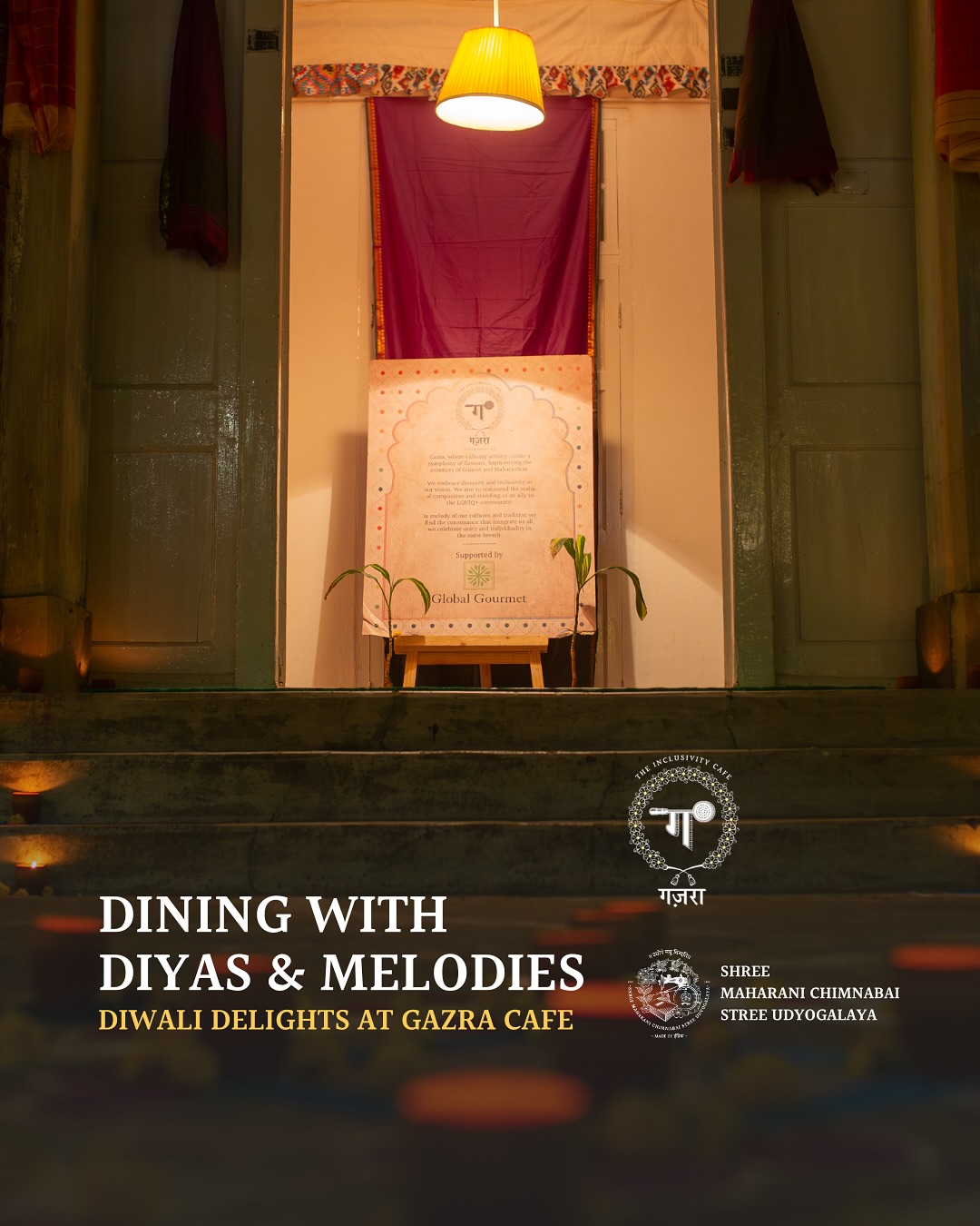 Dining with Diyas & Melodies — Diwali at Gazra Cafe